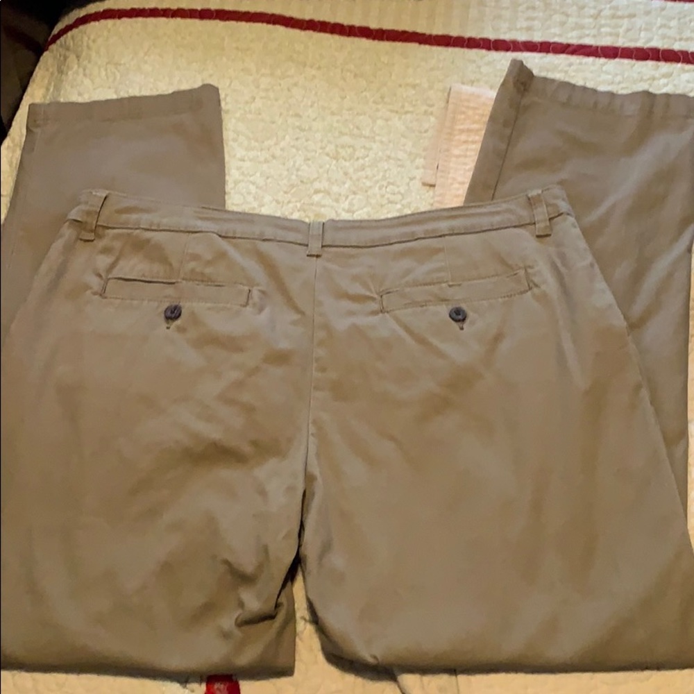 Lee Riders Straight Leg Twill Slacks - Picture 3 of 3